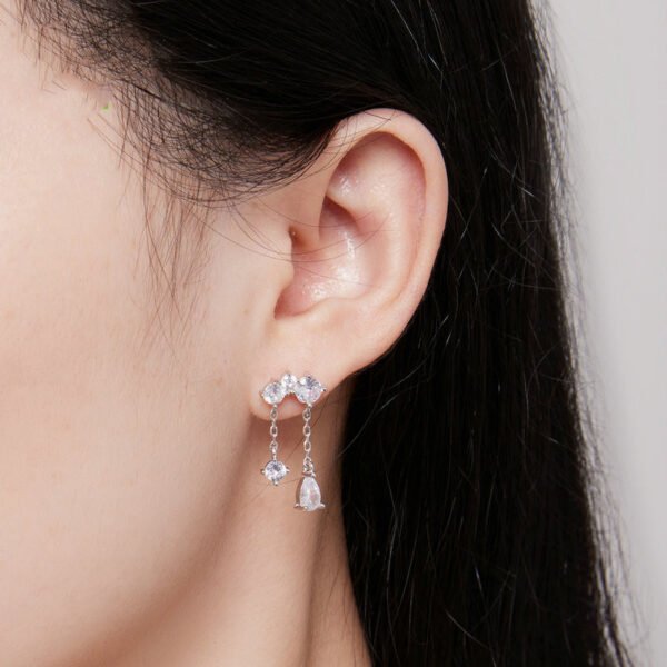 a0697ddf-b30d-47f6-a40e-57fc2a183df8.jpg S925 Silver Drop Zircon Delicate Sparkle Earrings