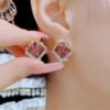 Design Geometric Square Earrings Elegant Women