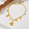 Marine Element Stainless Steel Necklace