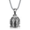 Stainless Steel Motorcycle Style Men's Pendant Feather Wings