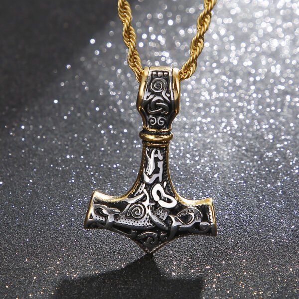 Men's Titanium Steel Skull Necklace