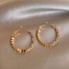 Small Pieces Of Silver Niche Design Ear Studs