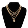 Black Suit Necklace Sweet Cool Peach Heart Halloween Ornaments Necklace For Women