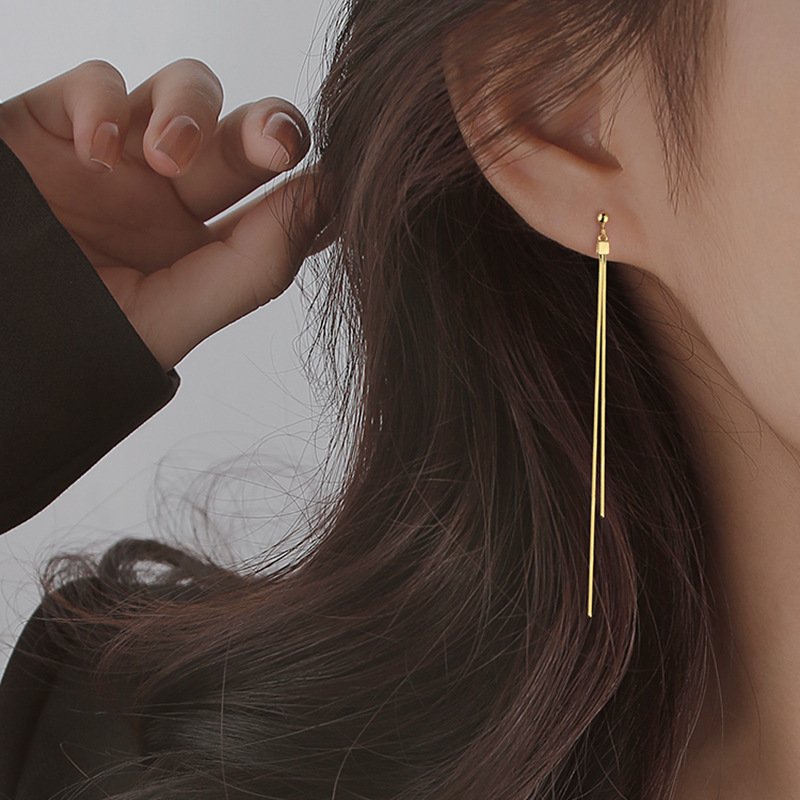 d2ae410a-b975-43c6-8eb3-37049114ffa5.jpg S925 Tassel New Earrings Feminine Long Stud Ear Thread