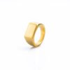Sand Face Personality Fashion Outdoor Titanium Steel Ring