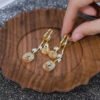 Temperament Socialite Hollow Fringe Earring Girl