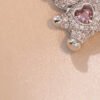 Necklace Female Bear Necklace Love Heart