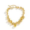 Exaggerated Large Beads Short Collar Women