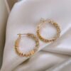 Small Pieces Of Silver Niche Design Ear Studs