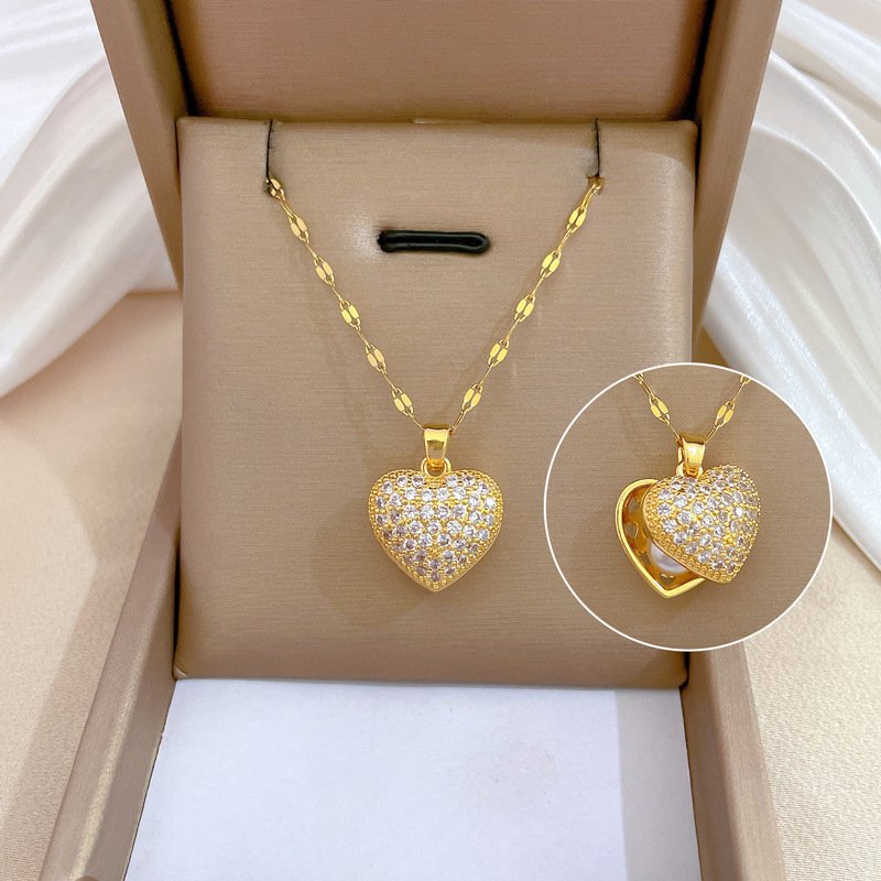 f7173528-97fc-40d4-9c3e-ba36df728d95.jpg Xiaohongshu New Loving Heart Zircon Necklace For Women