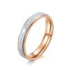 Titanium Steel ECG Shape Couple Ring