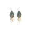 Diamond Inlaid U-shaped Long Tassel Ear Hook In Europe And America