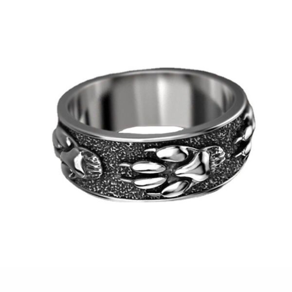 Fashion Vintage Titanium Steel Ring