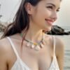 Bohemian Ocean Style Shell Necklace High-end Design Retro Holiday Handmade Anklet