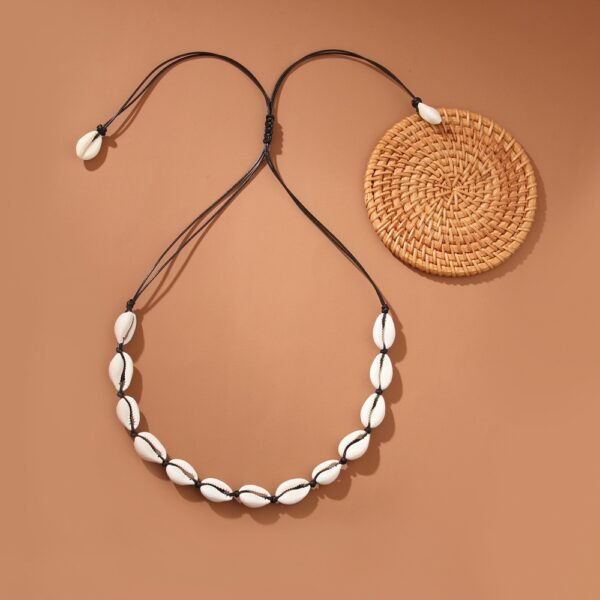 Bohemian Ocean Style Shell Necklace High-end Design Retro Holiday Handmade Anklet