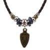 Fashion necklace double-layer winding necklace retro simple clavicle chain high-end