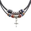 Fashion necklace double-layer winding necklace retro simple clavicle chain high-end