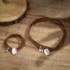 Fashion necklace double-layer winding necklace retro simple clavicle chain high-end