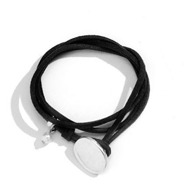 Fashion necklace double-layer winding necklace retro simple clavicle chain high-end
