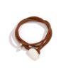 Fashion necklace double-layer winding necklace retro simple clavicle chain high-end